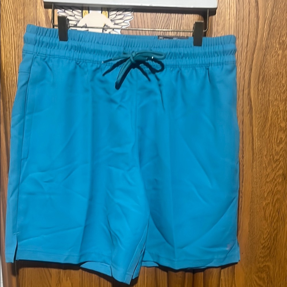Men's Athletic Shorts - Blue